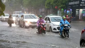 Triển khai ứng phó với vùng áp thấp và mưa lớn