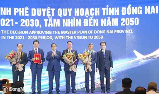 Thủ tướng Chính phủ Phạm Minh Chính: Đồng Nai chú trọng thực hiện “1 trọng tâm, 2 tăng cường và 3 đột phá” để hiện thực hóa Quy hoạch tỉnh