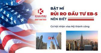 Những rủi ro EB-5 nhà đầu tư định cư Mỹ cần biết 2024