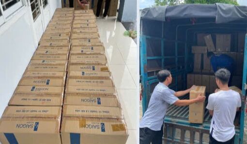 Khen thưởng thành tích bắt vụ vận chuyển 60.000 gói thuốc lá lậu và hơn 5,54 kg cần sa