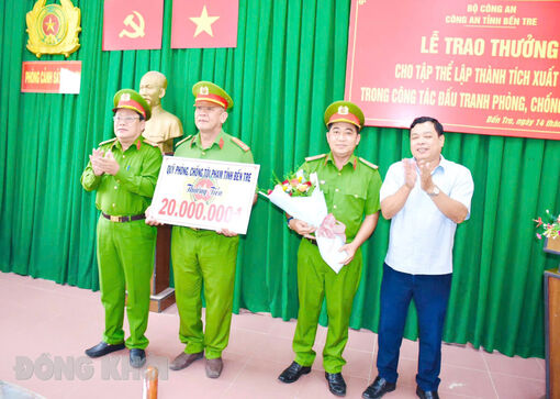 Phòng Cảnh sát hình sự Công an Bến Tre với phong trào thi đua “Vì an ninh Tổ quốc”