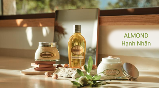 Câu chuyện về Hạnh Nhân trong mỹ phẩm nhà L'Occitane