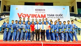 Cần Thơ xếp hạng Nhì toàn đoàn Giải vô địch Vovinam toàn quốc năm 2024