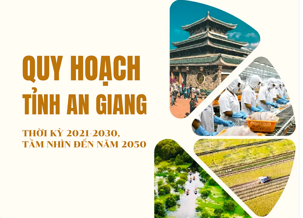 Quy hoạch tỉnh An Giang thời kỳ 2021-2030, tầm nhìn đến năm 2050