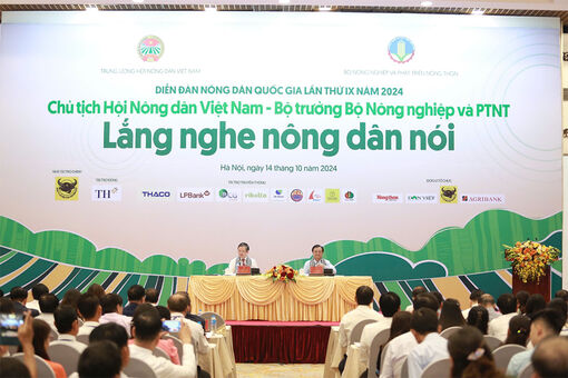 Diễn đàn nông dân quốc gia lần thứ IX, năm 2024: Hợp tác xã, đơn giản là tinh thần hợp tác