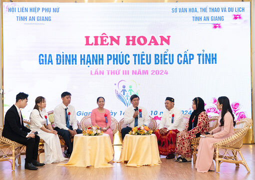 Liên hoan gia đình hạnh phúc tiêu biểu cấp tỉnh An Giang lần thứ III/2024