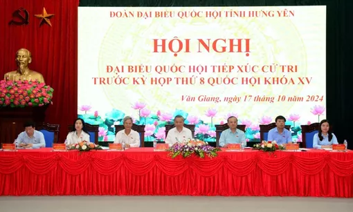 Tổng Bí thư, Chủ tịch nước Tô Lâm tiếp xúc cử tri Hưng Yên