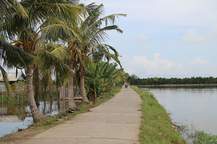 Lê Chánh, Tân Thạnh xây dựng nông thôn mới