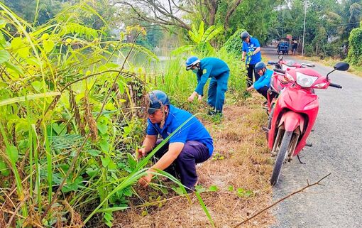 Tuổi trẻ Châu Thành chung tay xây dựng nông thôn mới