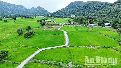 “Con đường tơ lụa” Tri Tôn đẹp như tranh vẽ