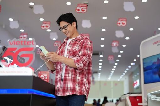 3 triệu người dùng 5G Viettel, tốc độ tăng trưởng gấp đôi 4G