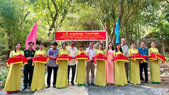 Tri Tôn khánh thành công trình “Đường lên chữ Ô Tà Sóc”