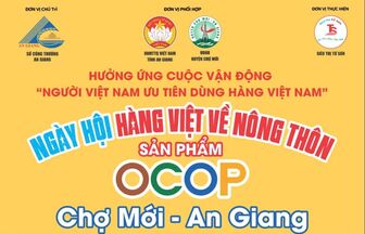 Chợ Mới tổ chức Ngày hội hàng Việt về nông thôn