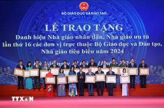 Trao tặng danh hiệu Nhà giáo nhân dân, Nhà giáo ưu tú năm 2024