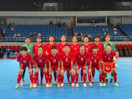 Futsal Việt Nam thắng đậm 5-2, dẫn đầu BXH Futsal nữ Đông Nam Á 2024