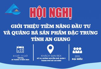 Báo An Giang điện tử tiếp sóng trực tiếp Hội nghị giới thiệu tiềm năng đầu tư và quảng bá sản phẩm đặc trưng tỉnh An Giang