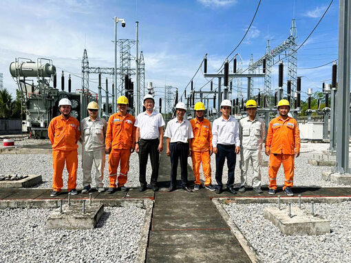 Nghiệm thu đóng điện giai đoạn 1 công trình “Đường dây 110kV Tịnh Biên – Hà Tiên”