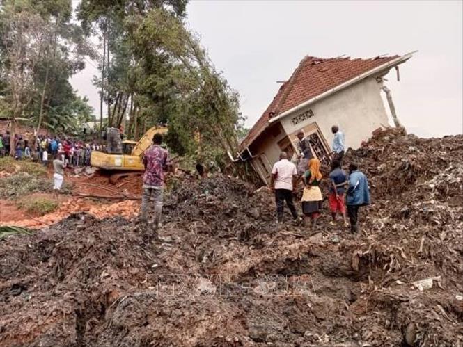 Lở đất tại Uganda, ít nhất 15 người tử vong, trên 100 người mất tích