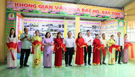 Châu Thành ra mắt Mô hình “Không gian văn hóa Hồ Chí Minh, Tôn Đức Thắng”