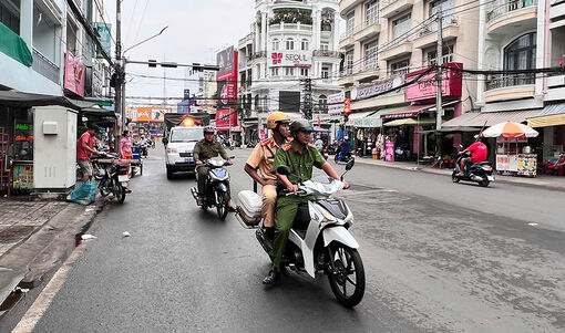 Long Xuyên lập lại trật tự công cộng trên địa bàn