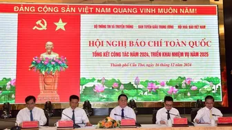 Tổ chức Hội nghị toàn quốc tổng kết công tác báo chí năm 2024