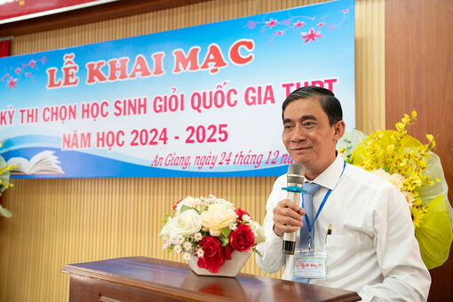 Kỳ thi chọn học sinh giỏi quốc gia THPT năm học 2024 - 2025 tại tỉnh An Giang