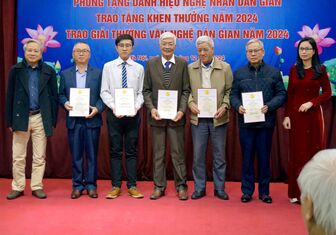 An Giang có 1 tác giả được trao giải thưởng Văn nghệ dân gian năm 2024