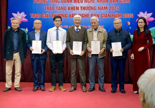 An Giang có 1 tác giả được trao giải thưởng Văn nghệ dân gian năm 2024