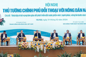 Hội nghị Thủ tướng Chính phủ đối thoại với nông dân Việt Nam năm 2024