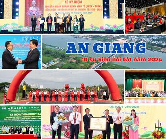 10 sự kiện nổi bật của tỉnh An Giang năm 2024