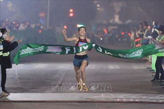 Nguyễn Thị Oanh tiếp tục phá kỷ lục tại Giải bán marathon quốc tế Việt Nam 2025