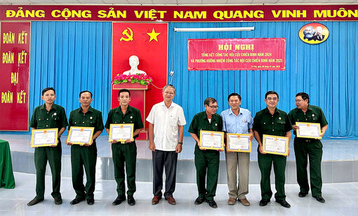 Hội Cựu chiến binh huyện Tri Tôn triển khai nhiệm vụ trọng tâm năm 2025