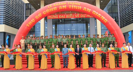 Công an tỉnh An Giang khánh thành trụ sở mới