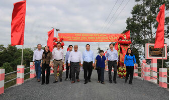 TP. Long Xuyên Khánh thành cầu Út Ổi 2