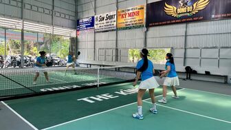 Hội Liên hiệp Phụ nữ thị trấn Núi Sập ra mắt Câu lạc bộ Pickleball