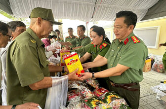 Công an tỉnh An Giang tổ chức “Phiên chợ 0 đồng – San sẻ yêu thương”