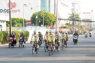 Xe đạp đường trường An Giang hướng đến thành tích cao