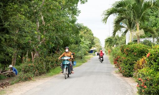 Sắc Xuân trên những vùng quê Châu Thành