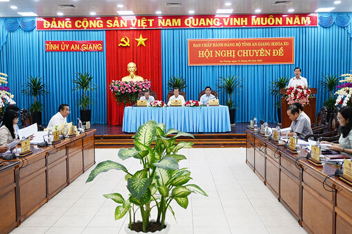 Khai mạc Hội nghị Ban Chấp hành Đảng bộ tỉnh An Giang chuyên đề