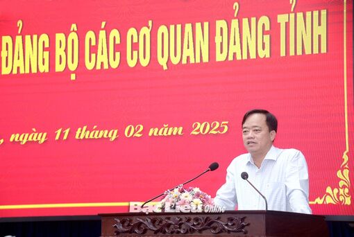 Thành lập Đảng bộ các cơ quan Đảng tỉnh Bạc Liêu