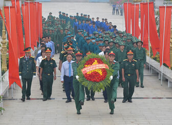 An Giang gặp mặt thanh niên nhập ngũ năm 2025