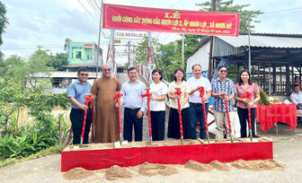 Tôn giáo, dân tộc An Giang làm theo Bác