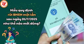 Quy định rút bảo hiểm xã hội 1 lần