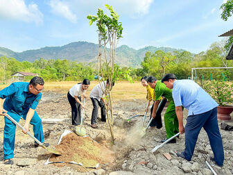 Tri Tôn trồng cây gây rừng