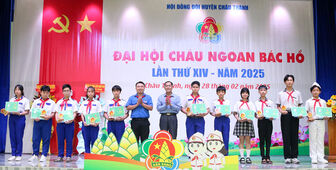 Đại hội Cháu ngoan Bác Hồ huyện Châu Thành lần thứ XIV