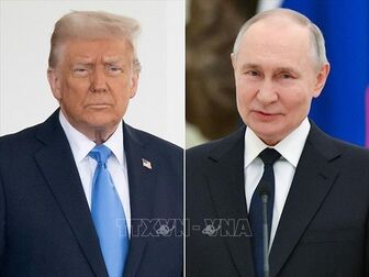 Điện Kremlin: Tổng thống Vladimir Putin và Tổng thống Donald Trump sẽ điện đàm vào ngày 18/3