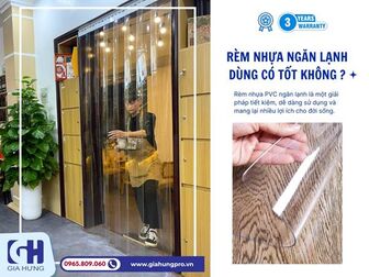 Đánh giá người dùng sau 1 năm sử dụng rèm nhựa PVC ngăn lạnh Gia Hưng