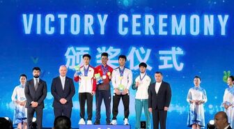 Lực sĩ Trần Minh Trí đoạt huy chương vàng Châu Á