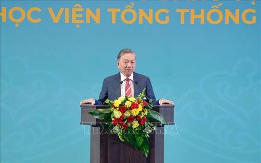 Tổng Bí thư Tô Lâm phát biểu Chính sách tại Học viện Tổng thống Nga