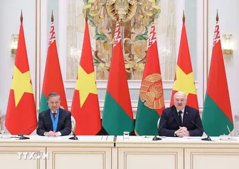 Việt Nam-Belarus chính thức thiết lập quan hệ Đối tác chiến lược